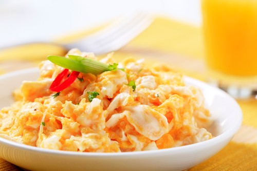Scrambled eggs