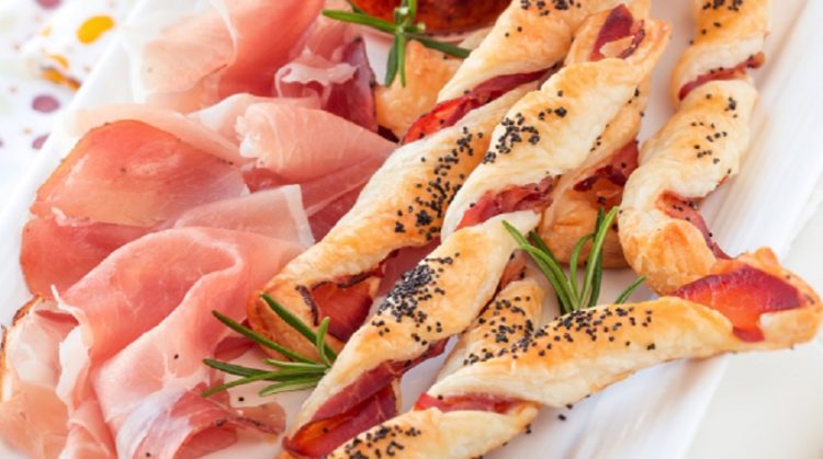 štapići sa šunkom i sirom