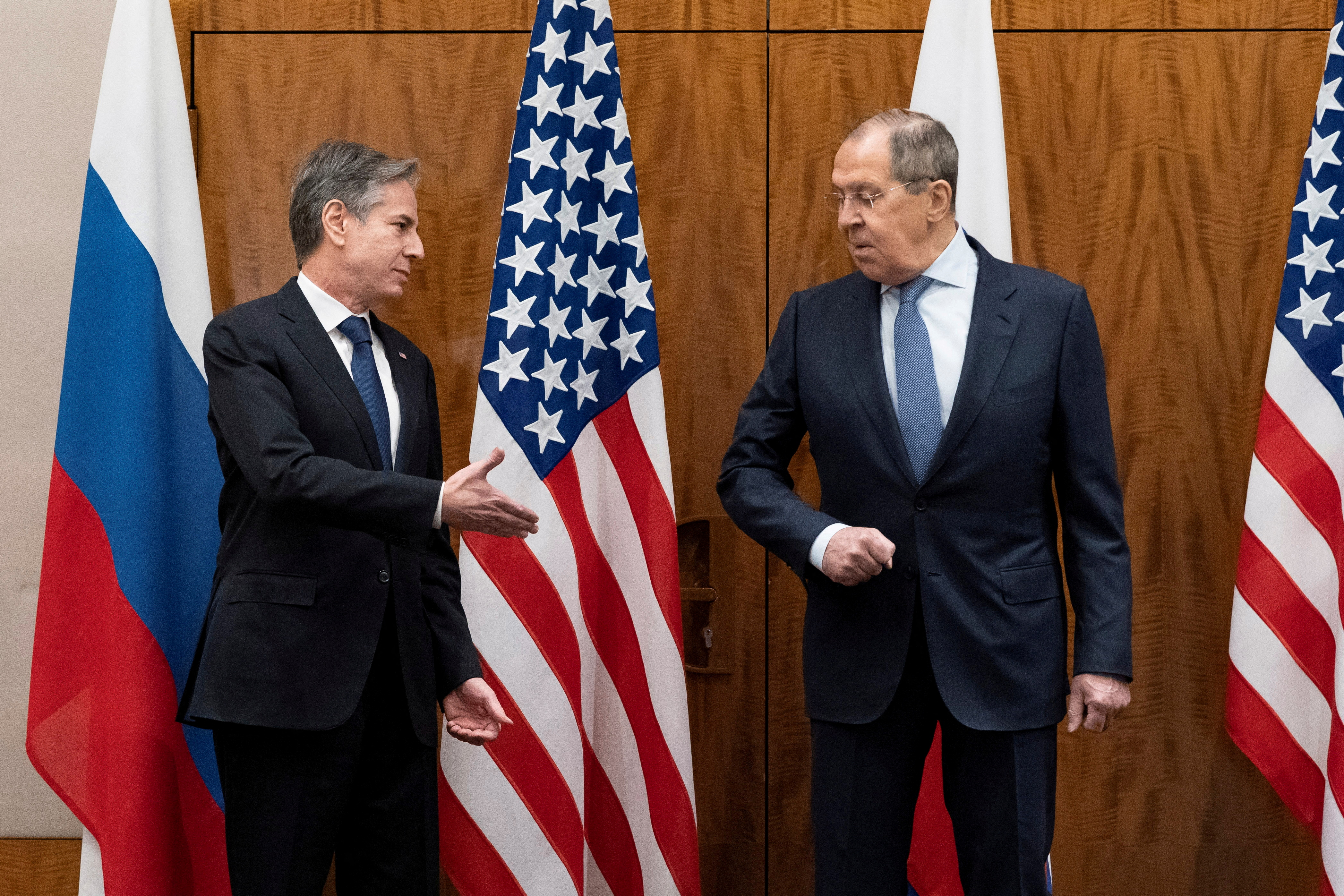 Antony Blinken, Sergej Lavrov
