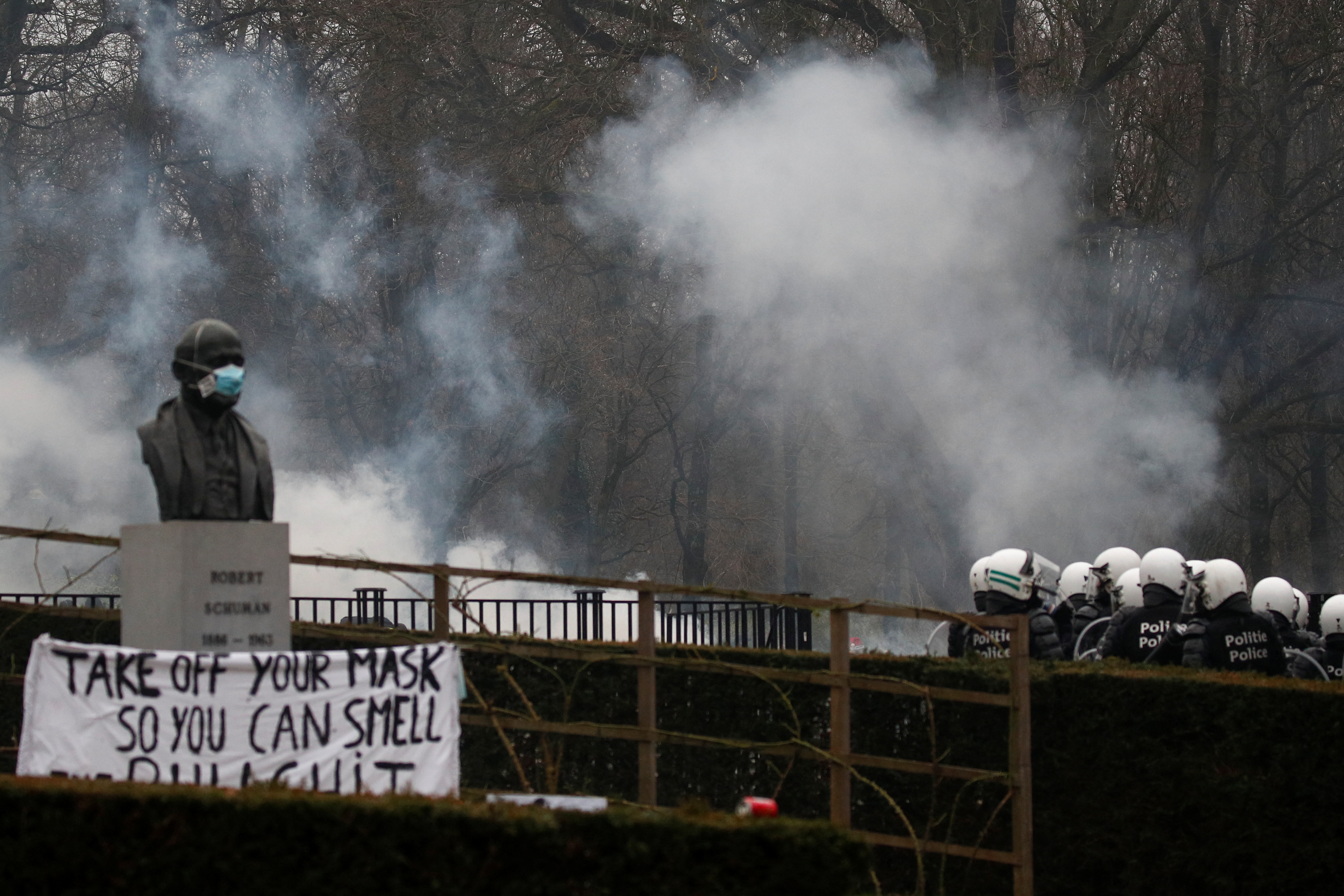 bruxelles, prosvjed, belgija, korona, covid