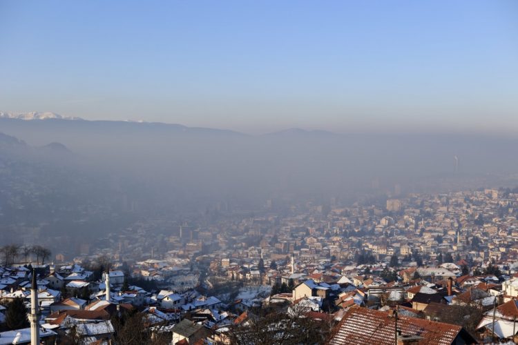sarajevo, smog, zagađenje zraka,