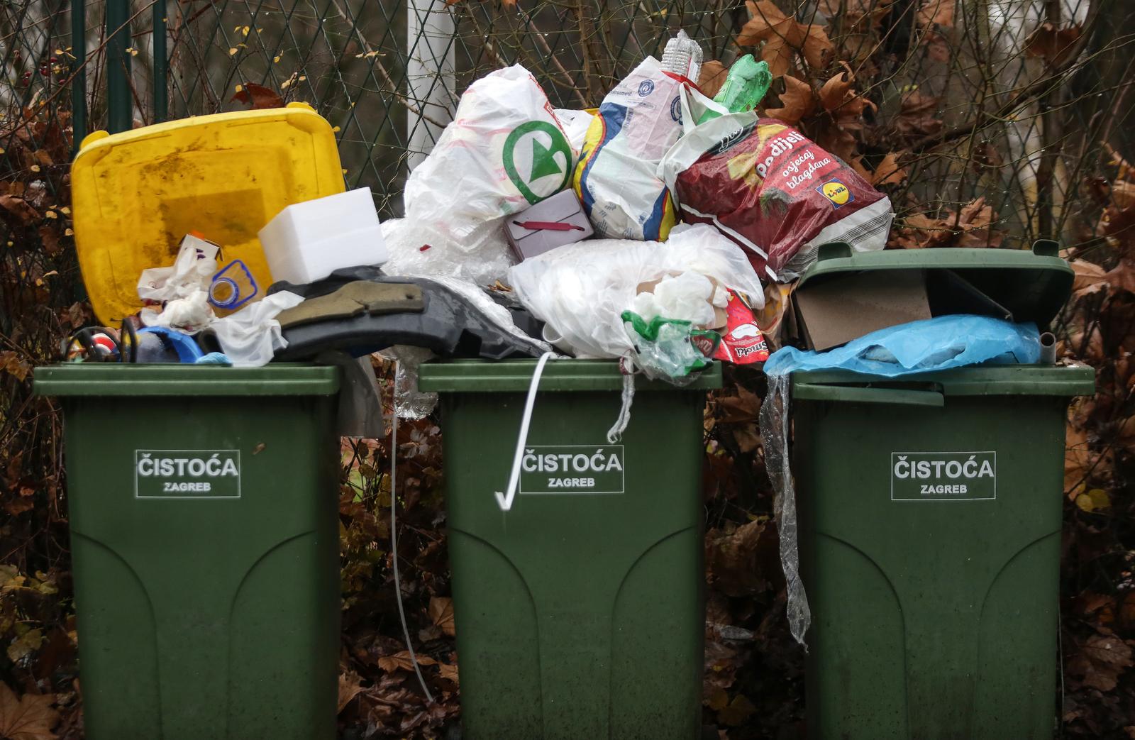 kante za smeće, otpad