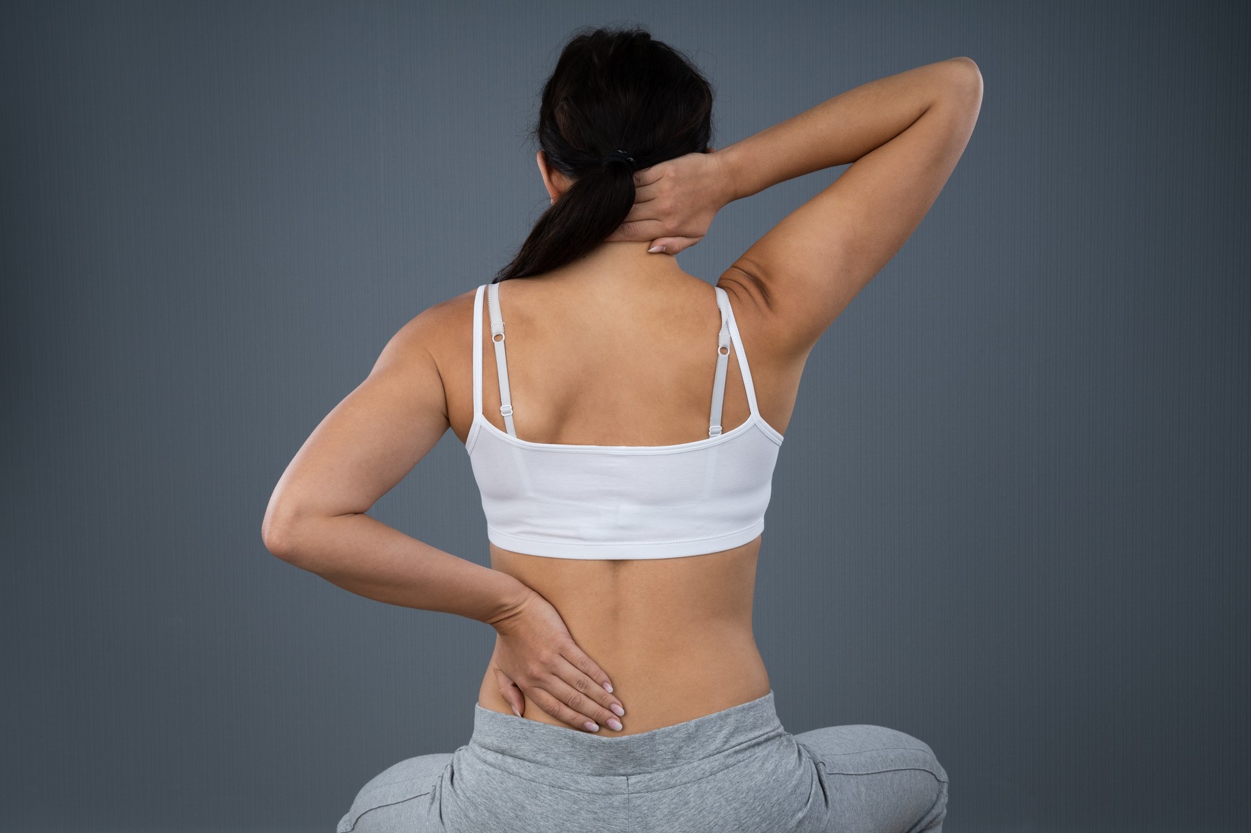 Woman Suffering From Back Pain