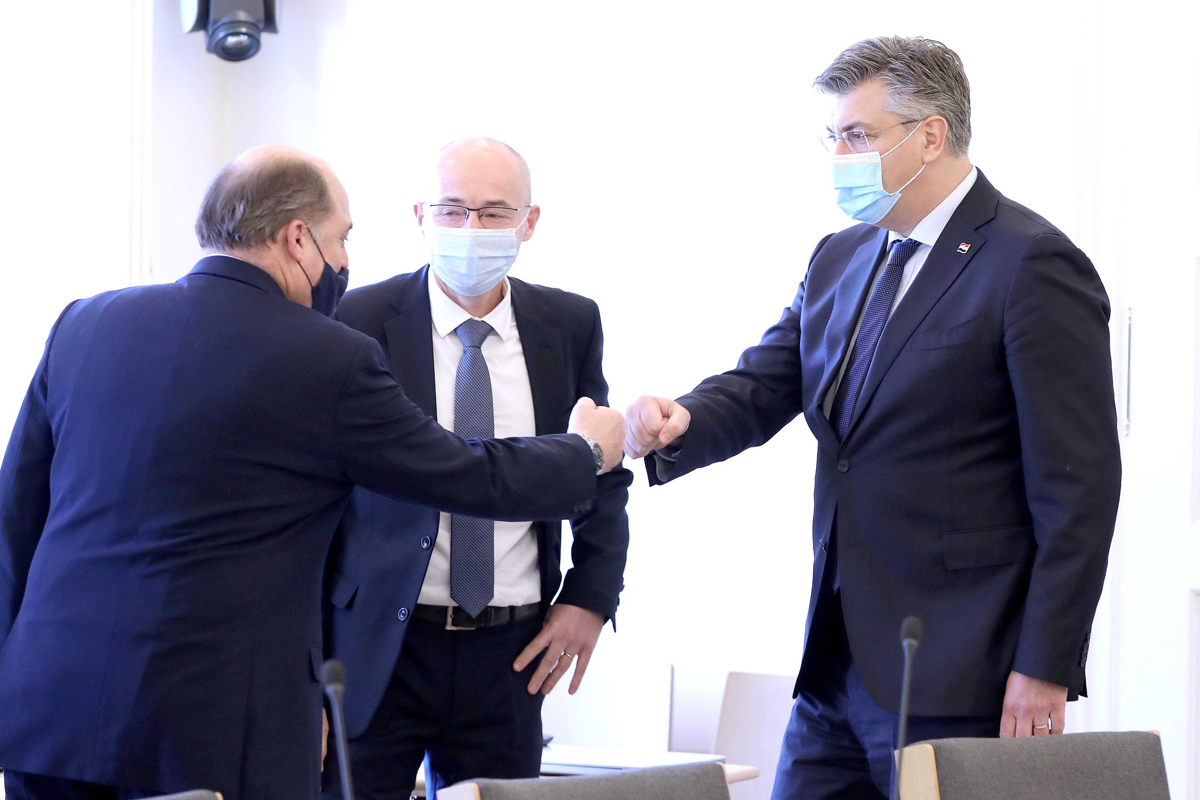 Predsjednik Vlade Andrej Plenković primio je ministra obrane Ujedinjene Kraljevine Velike Britanije i Sjeverne Irske Bena Wallacea