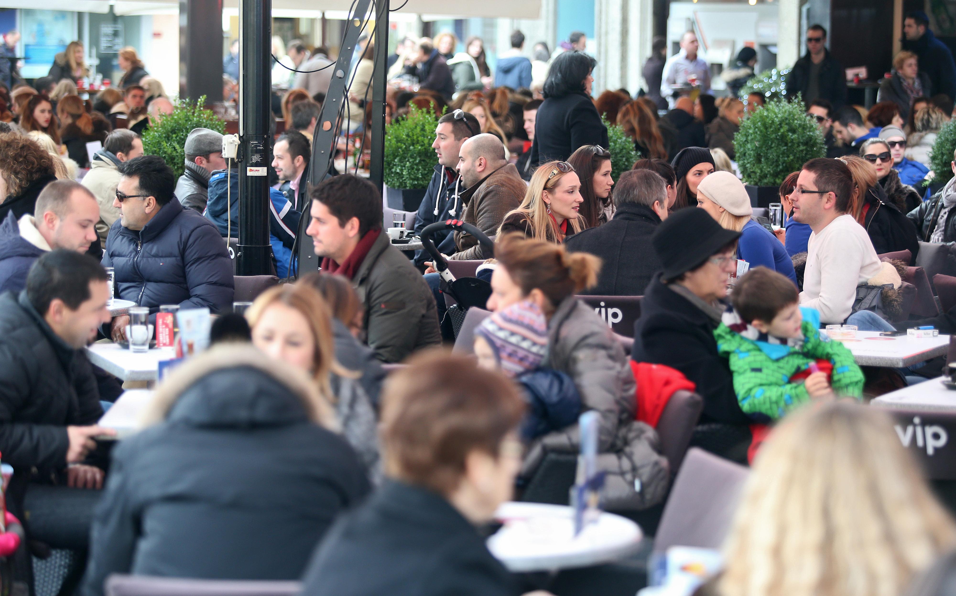 Zagreb: Osobe iz javnog ivota proetale picom i popile kavu