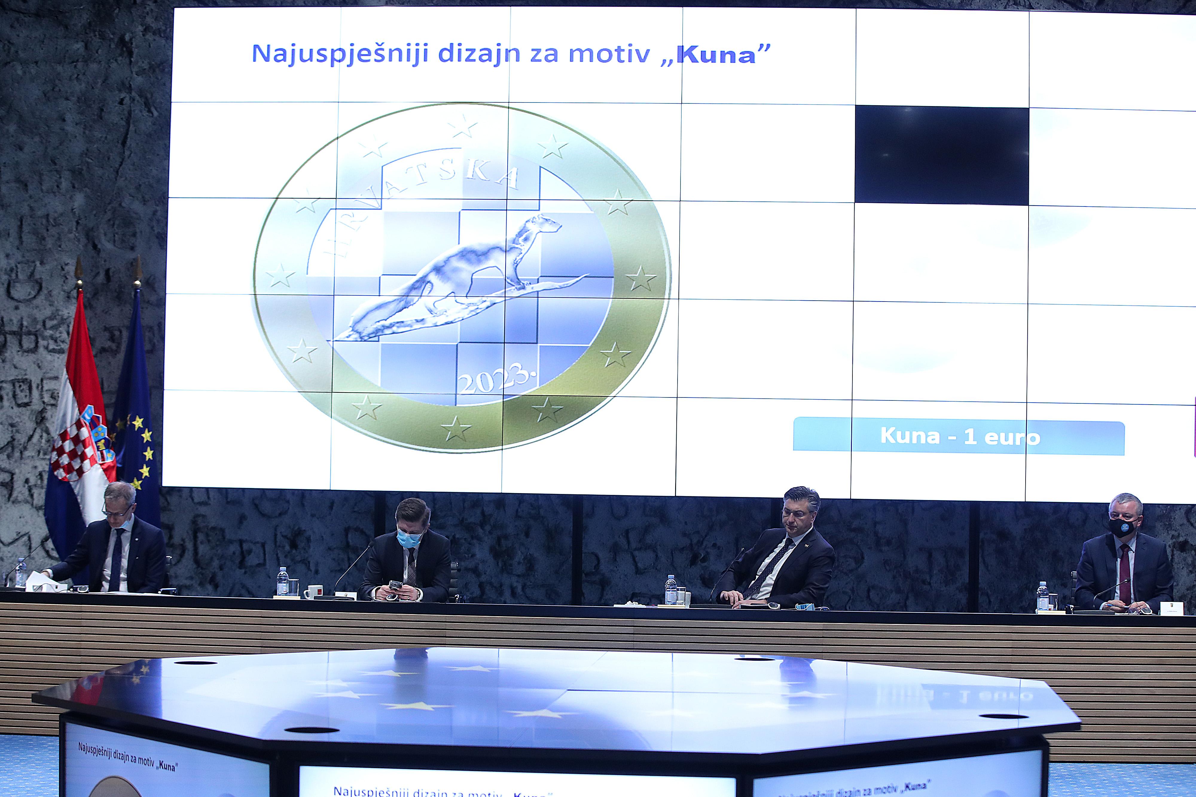 Zagreb: Predstavljen je dizajn hrvatskih kovanica eura i centa