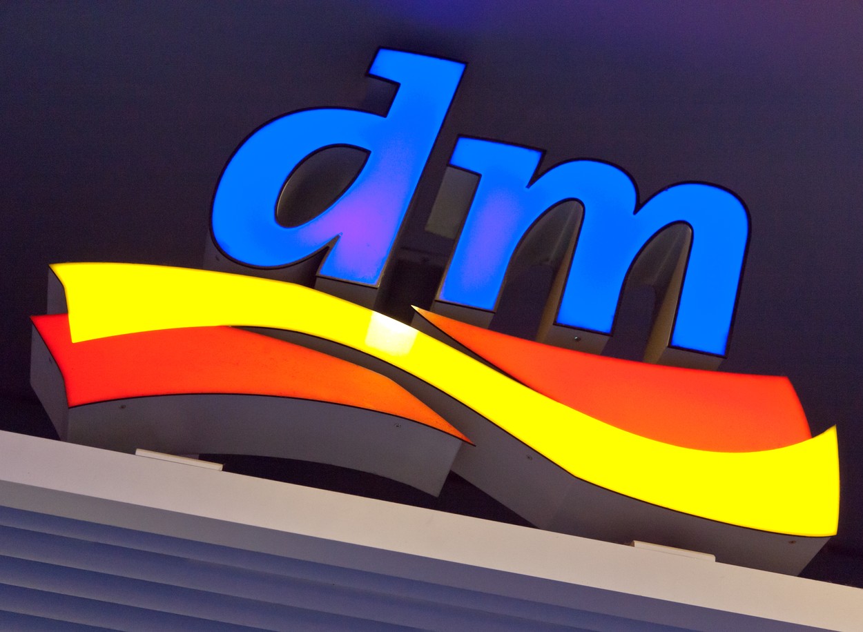 dm drugstore logo - German drugstore chain