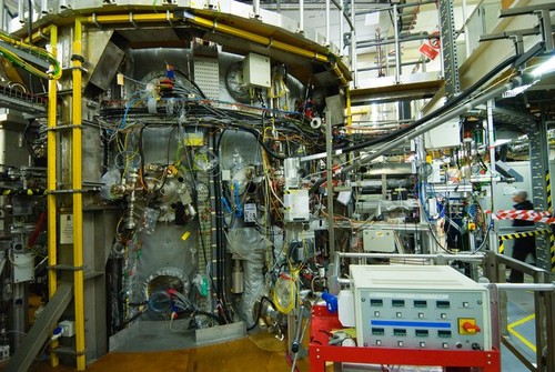 The MAST (Mega Amp Spherical Tokamak) experimental fusion reactor at the Culham Centre for Fusion Energy, Abingdon, Oxfordshire