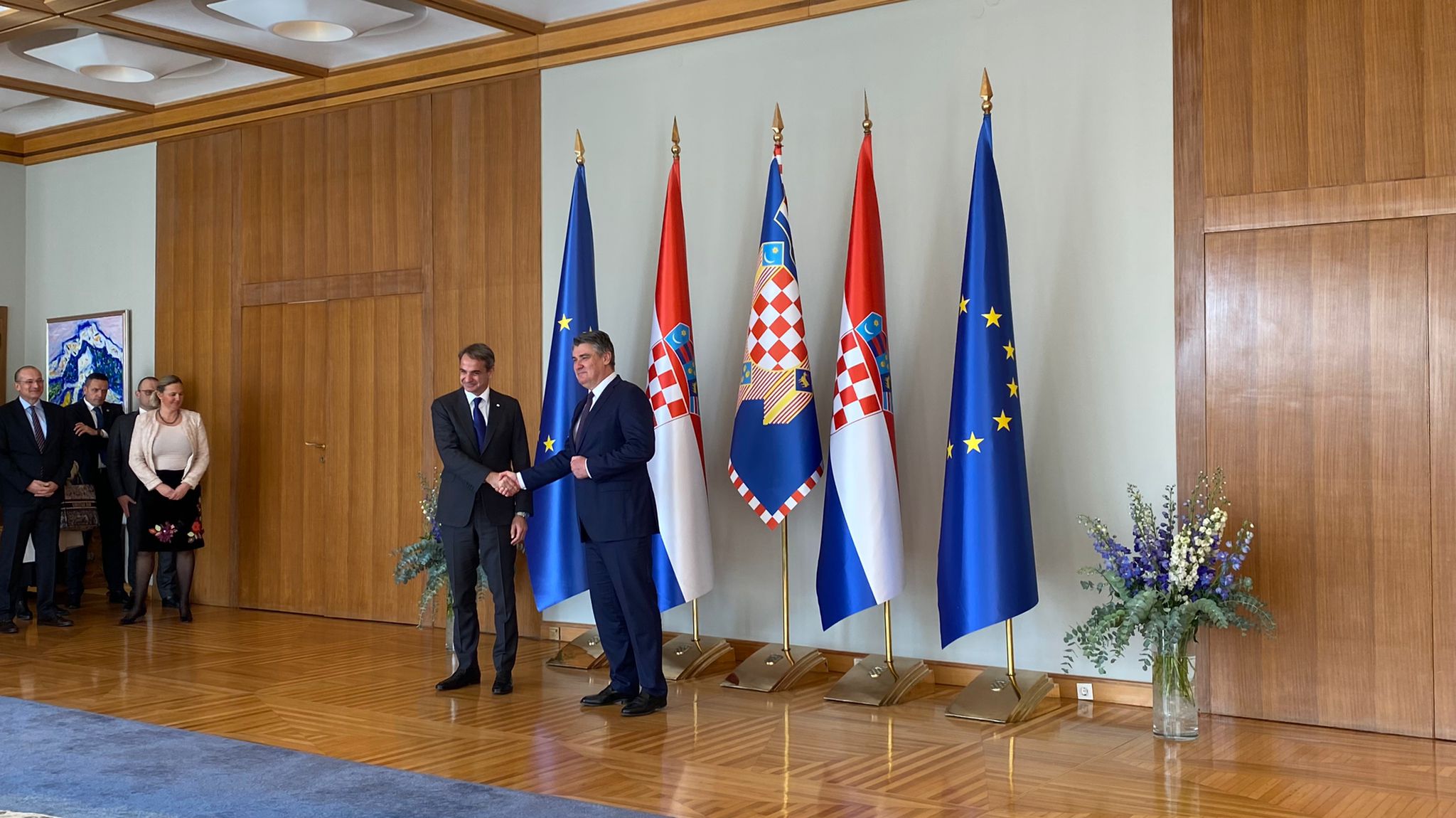 Zoran Milanović, Kyriakos Mitsotakis