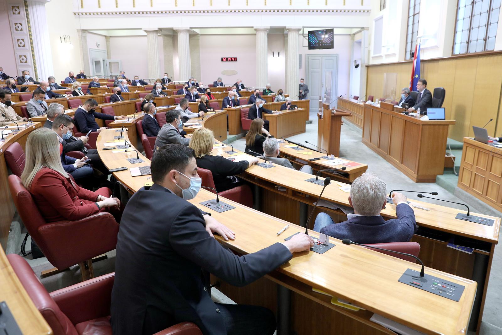 Sabor je tjedni rad završio glasovanjem o raspravljenim točkama dnevnog reda