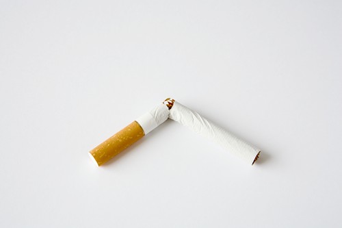 Broken cigarette
