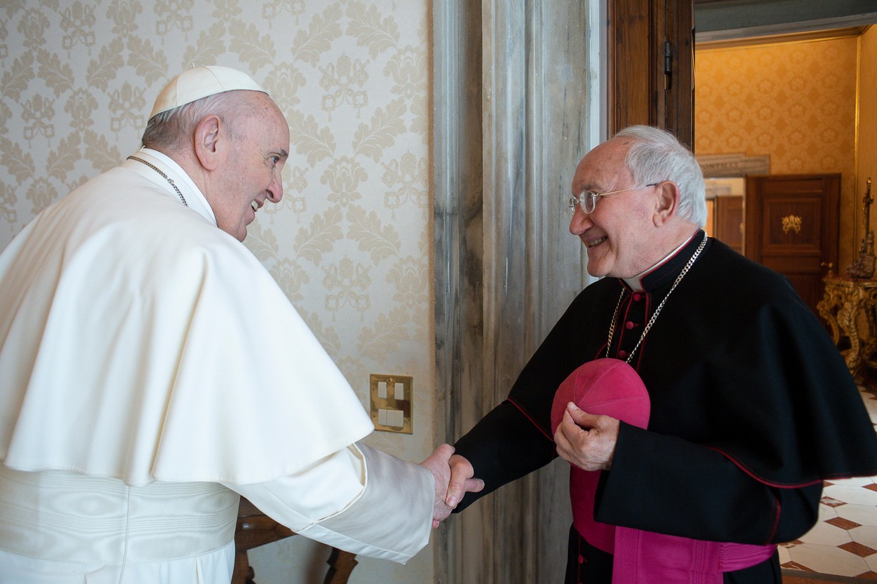 Pope Francis in audience, The Vatican, Rome, Italy - 15 May 2021