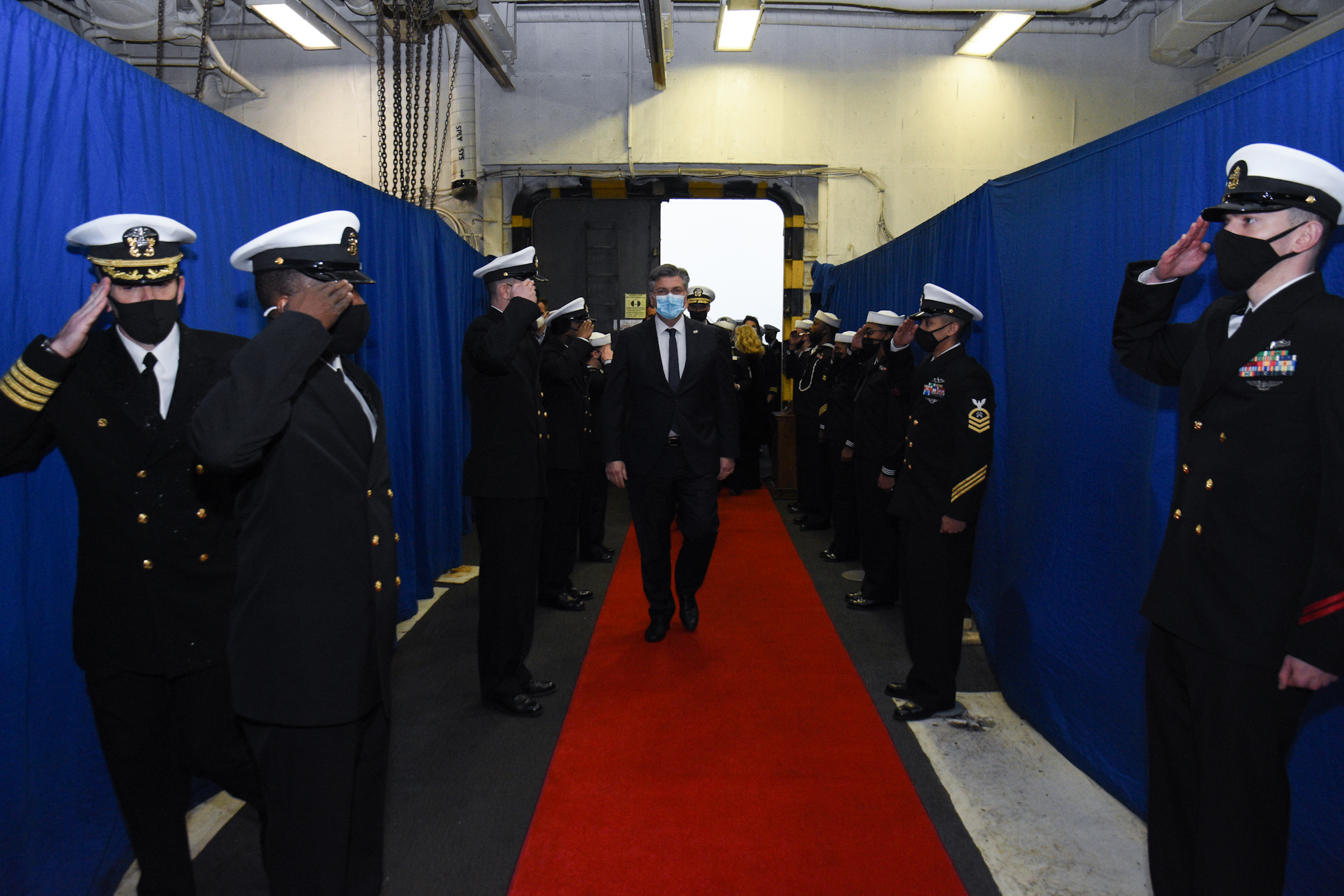 američki nosač zrakoplova "Harry Truman", andrej plenković