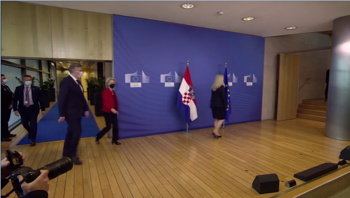 Plenković i Von der Leyen