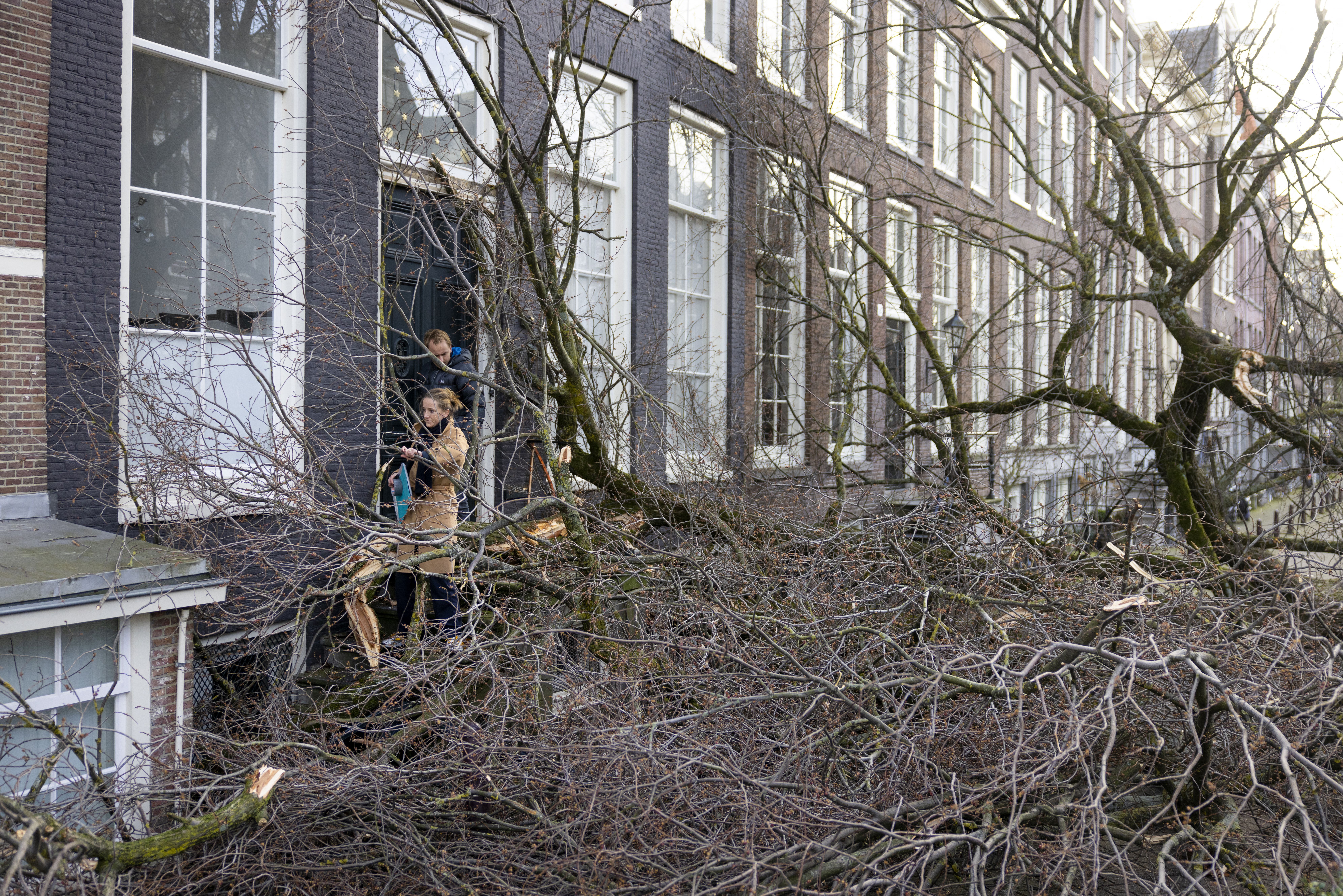 NETHERLANDS-WEATHER-STORM EUNICE