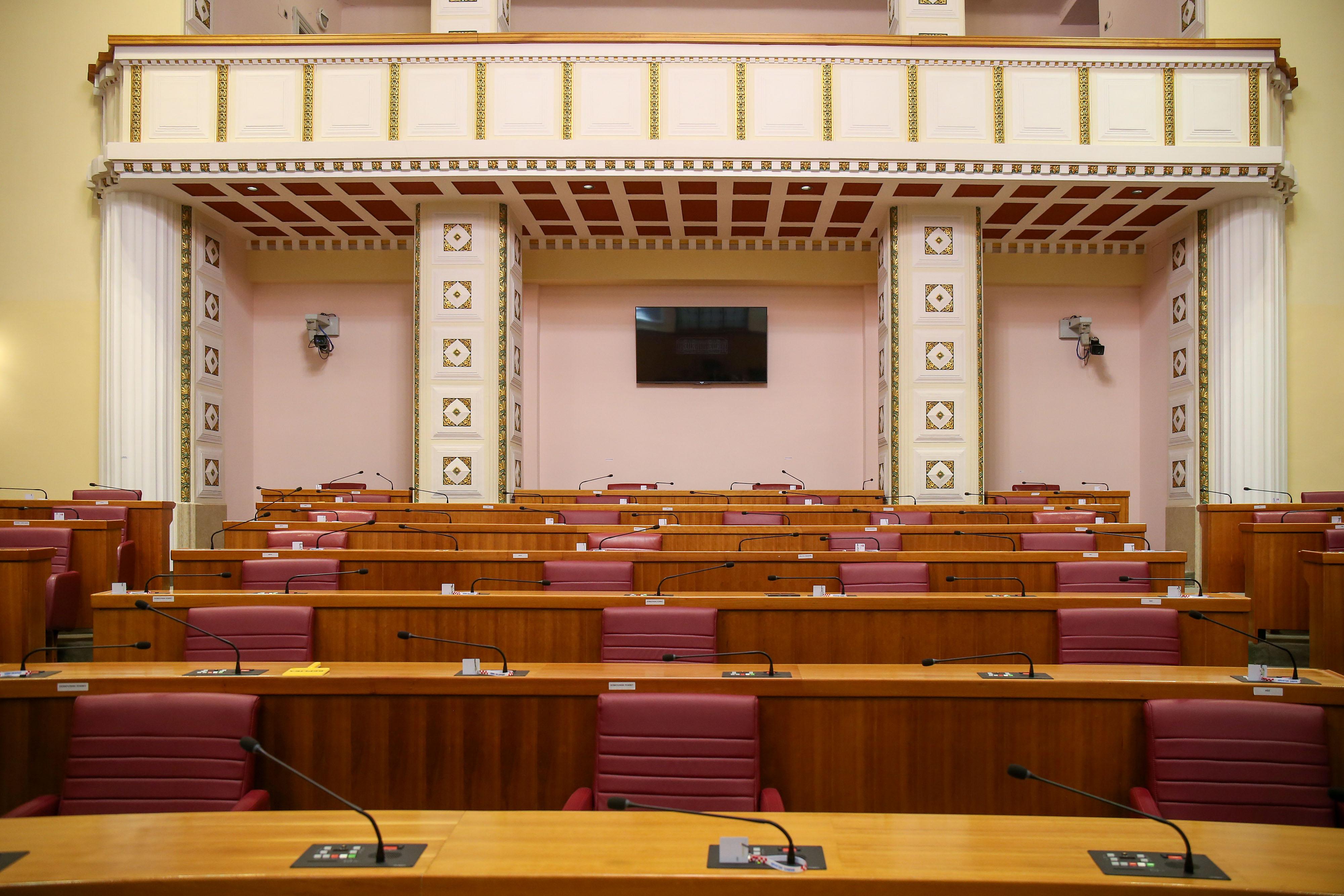 Zagreb: 10. sjednica Sabora RH