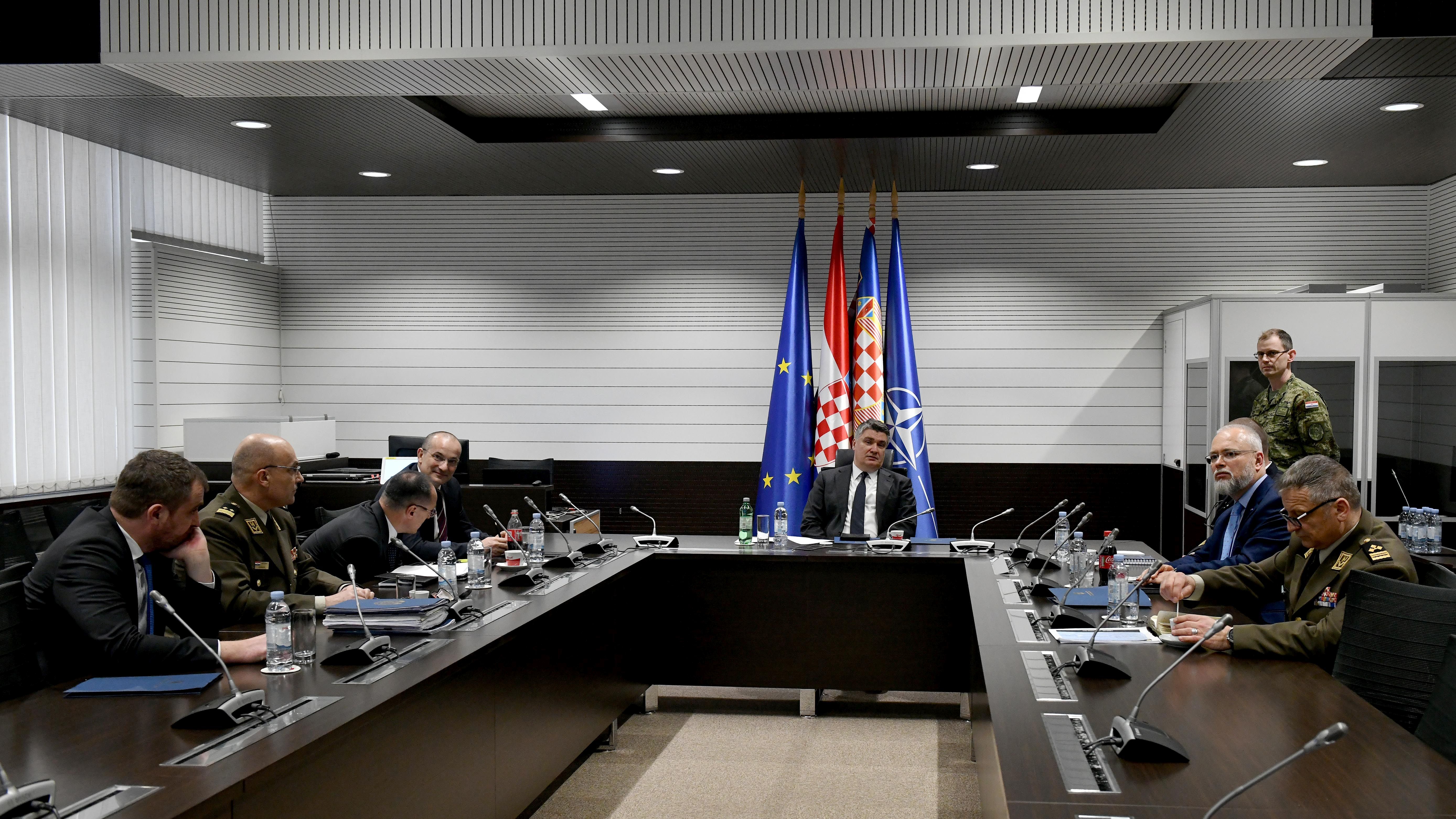 zoran milanović, NATO