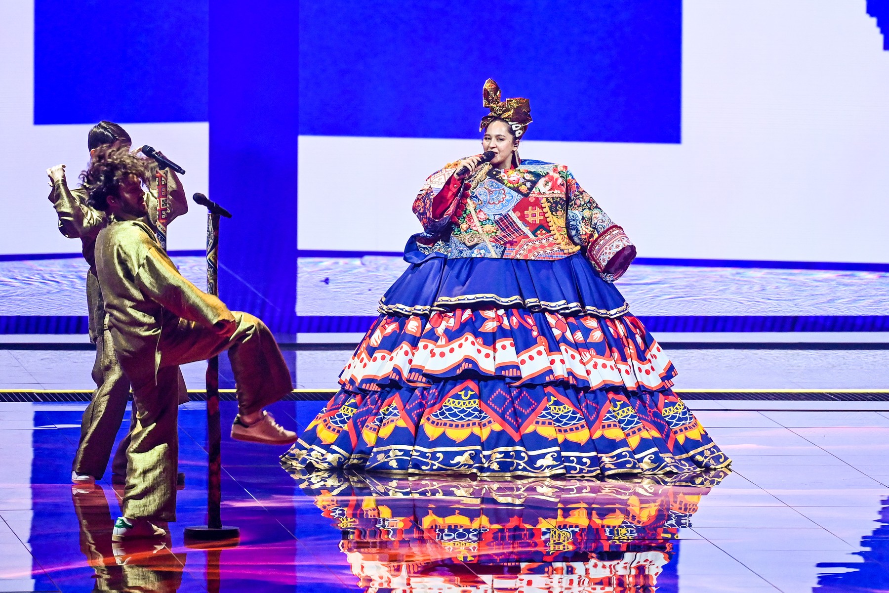 Eurovision Song Contest in Rotterdam, the Netherlands. 21 May 2021.