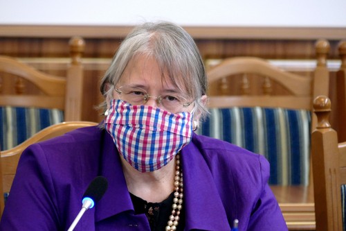 News conference of strengthening cooperation between Ukraine and Croatia, Ivano-Frankivsk - 18 Feb 2021