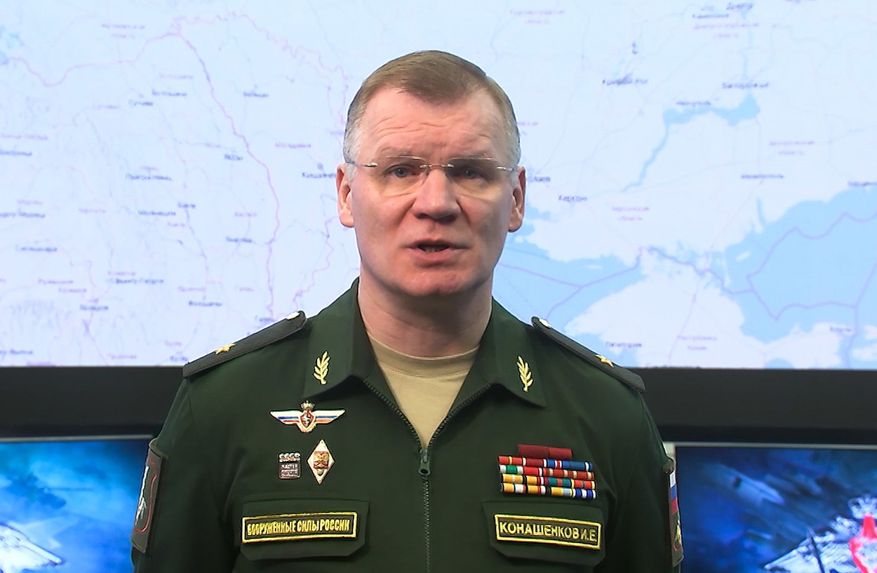 Russia Defence Ministry Briefing