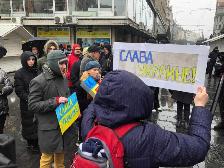 beograd, podrška ukrajini