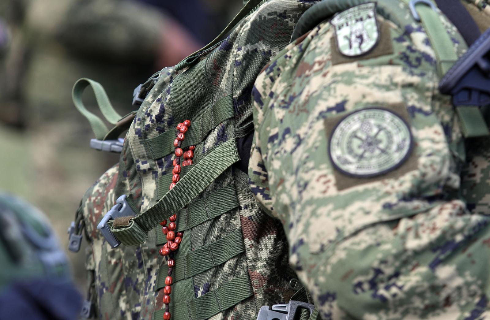 Knin: Svečanost polaznika Središta za razvoj vođa "Marko Babić" nakon hodnje od 88 km