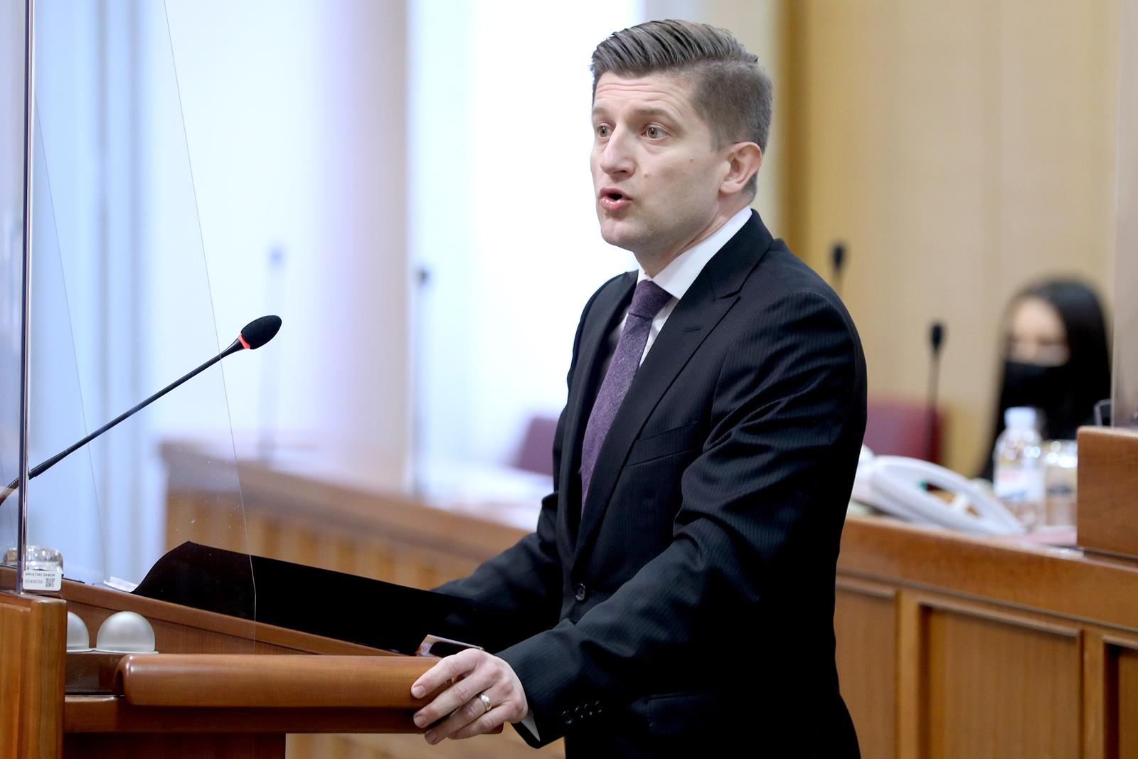 Zagreb: Sjednica Sabora nastavljena raspravom o uvođenju eura