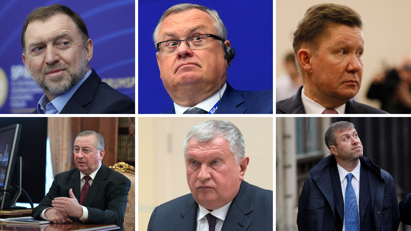ruski oligarsi sankcije