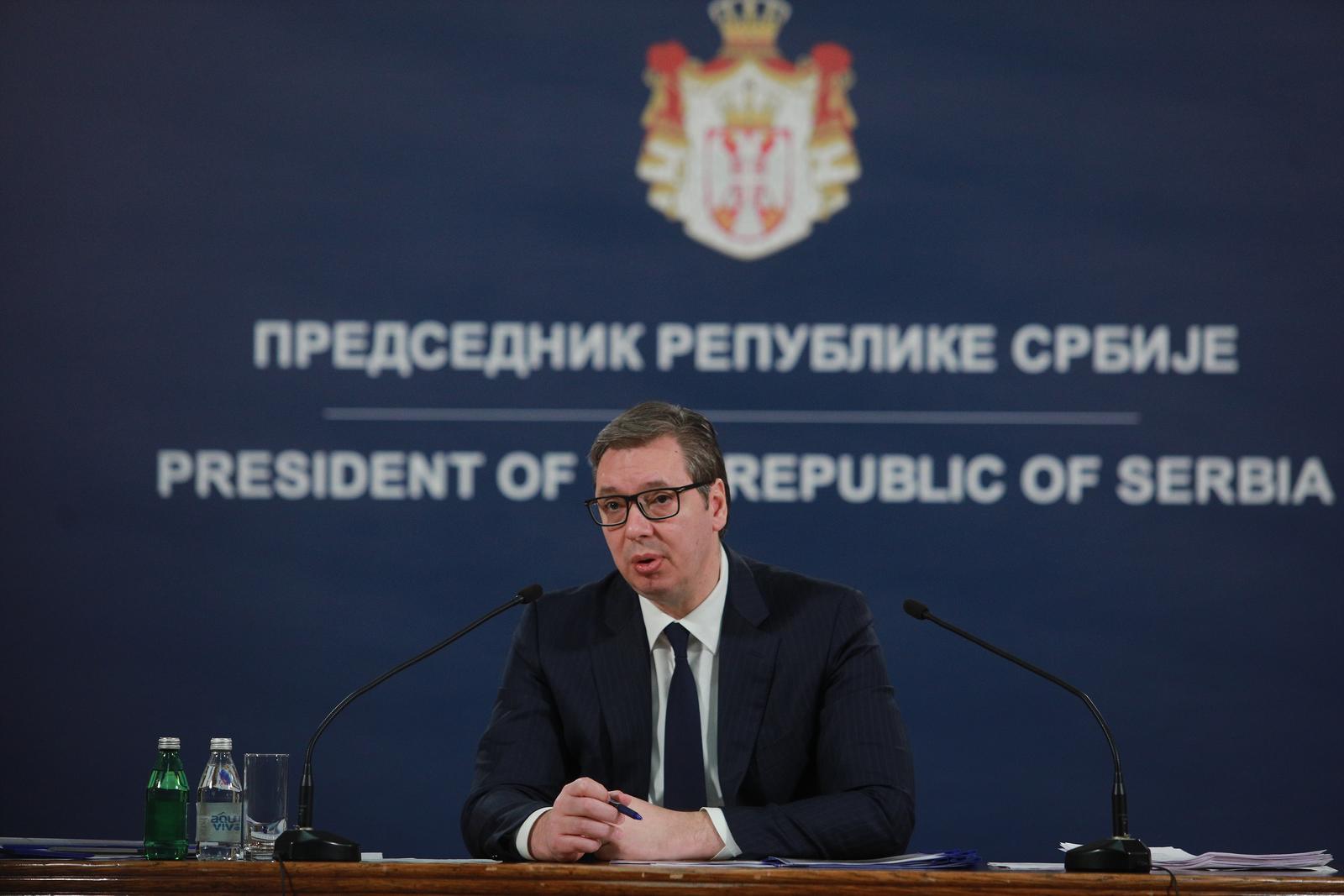 Srbija osudila rusku invaziju, obratio se Vu?i?