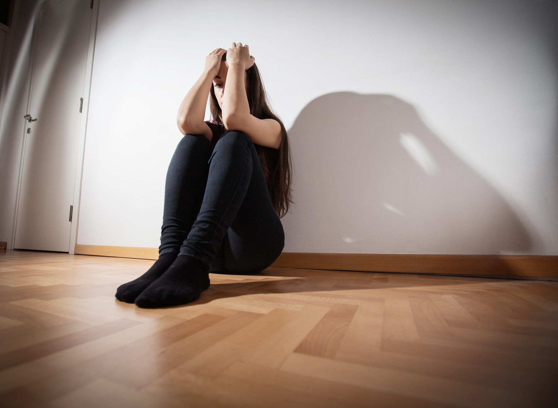 Depression Depressed woman