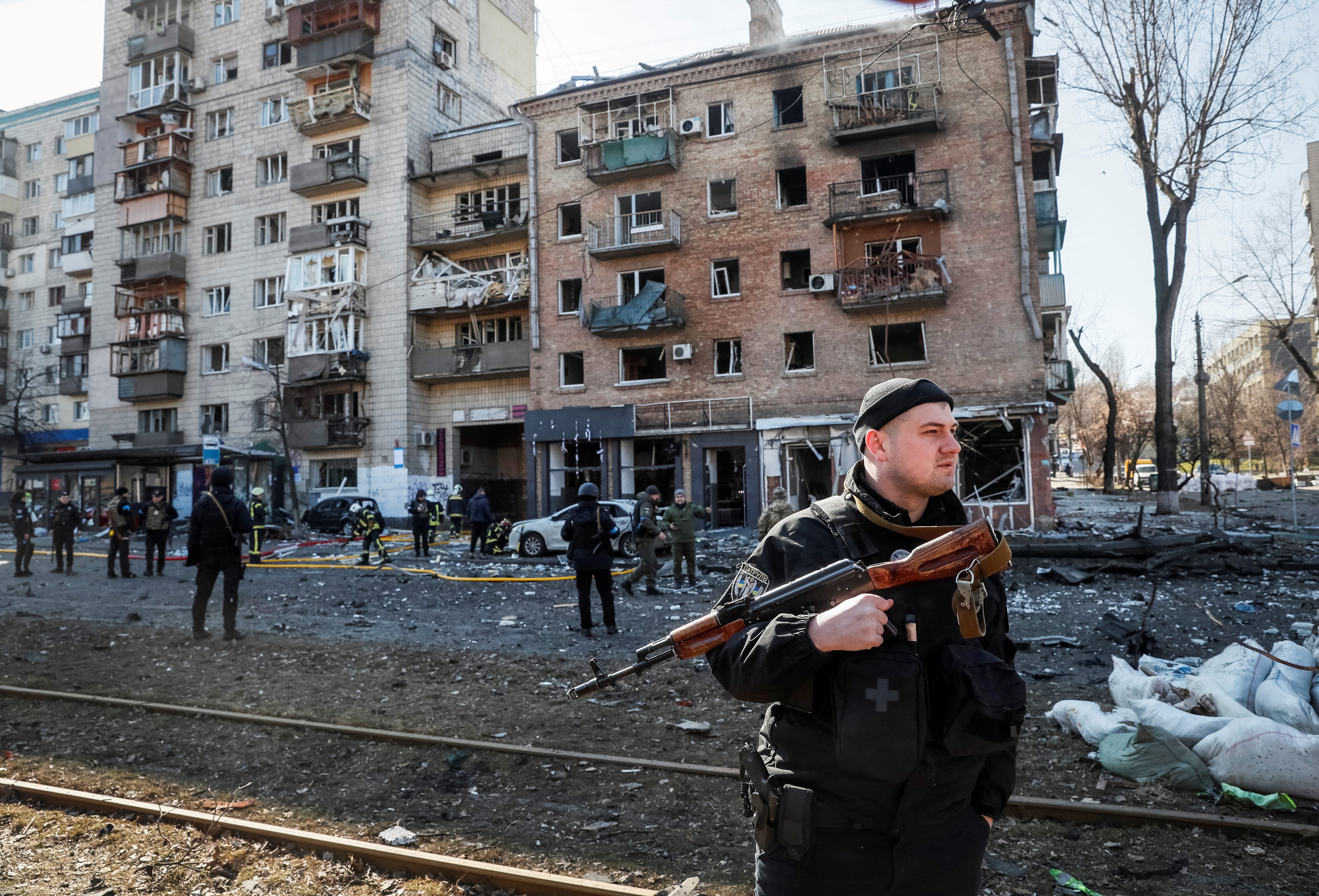 Kijev, invazija, napad