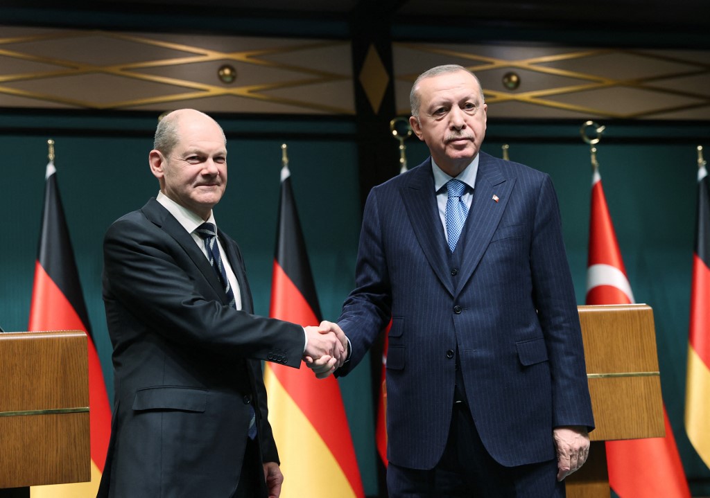 Recep Erdogan, Olaf Scholz