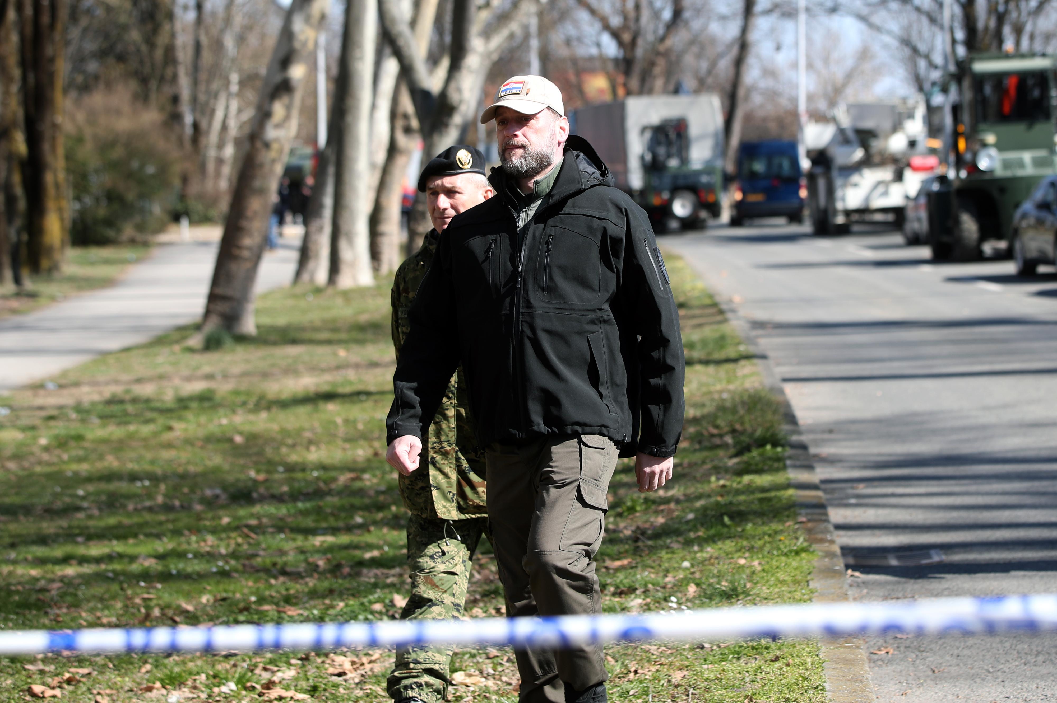 Banožić: Na letjelici pronađeni dijelovi avio bombe bez eksplozivnih sredstava