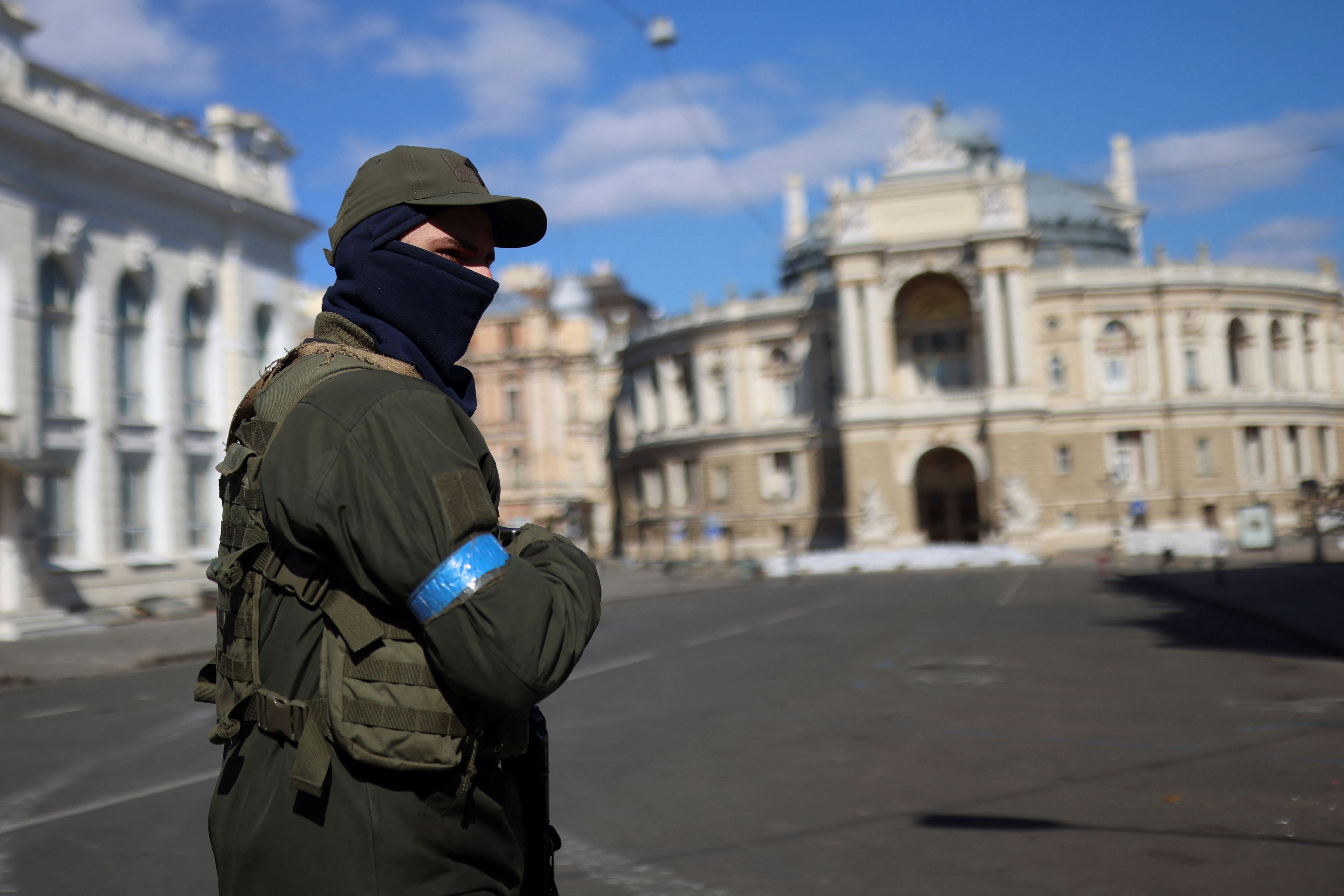 Odesa, invazija, rat, vojnik, puška