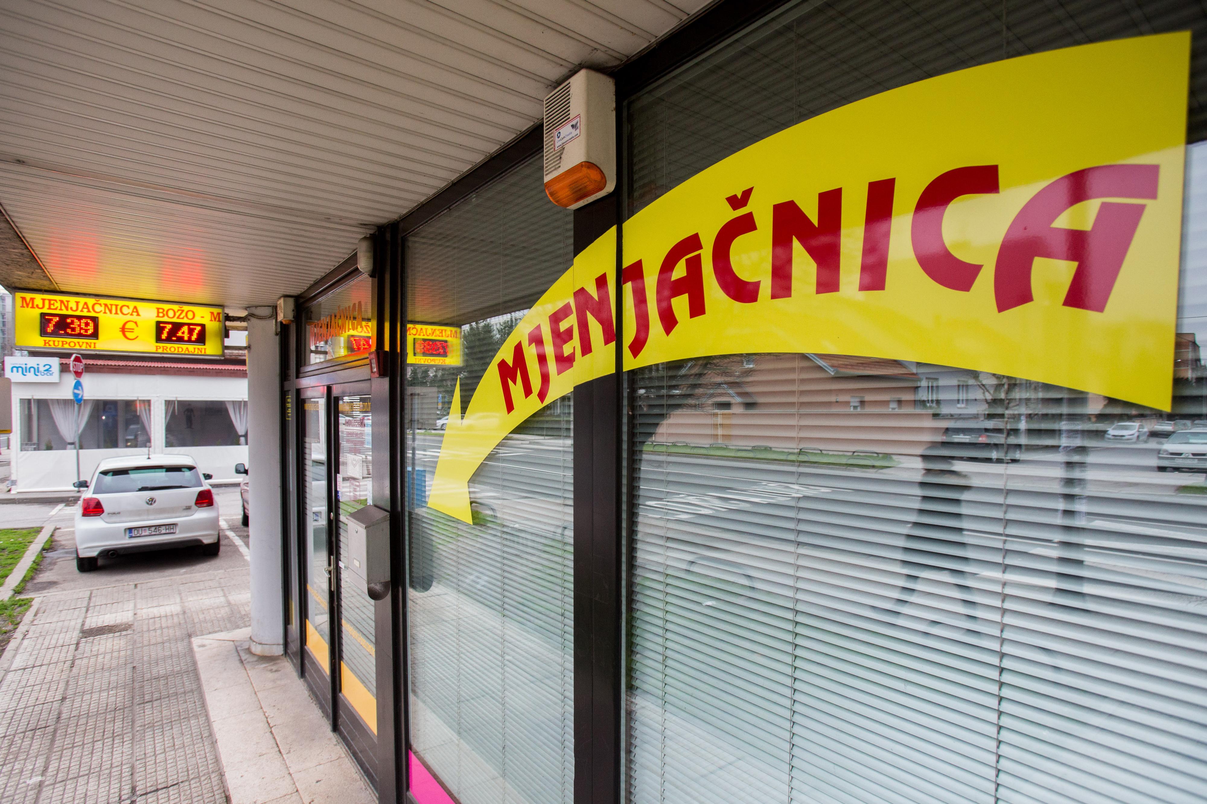 Zagreb: Poslovnica mjenja?nice