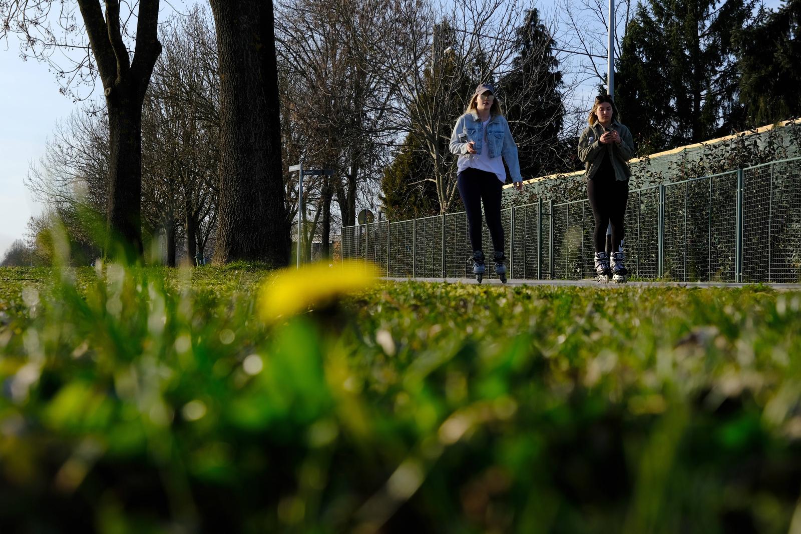 Zagreb: Sunčano poslijepodne na Jarunu