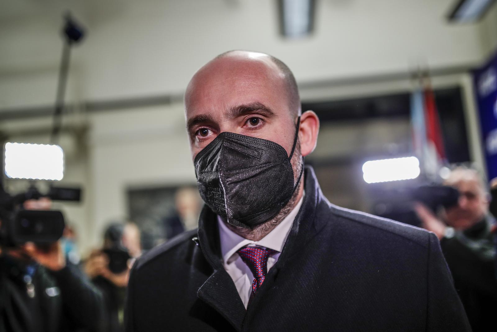 Zagreb: Ivan Paladina, novi ministar graditeljstva, nakon sjednice Predsjedništva HDZ-a