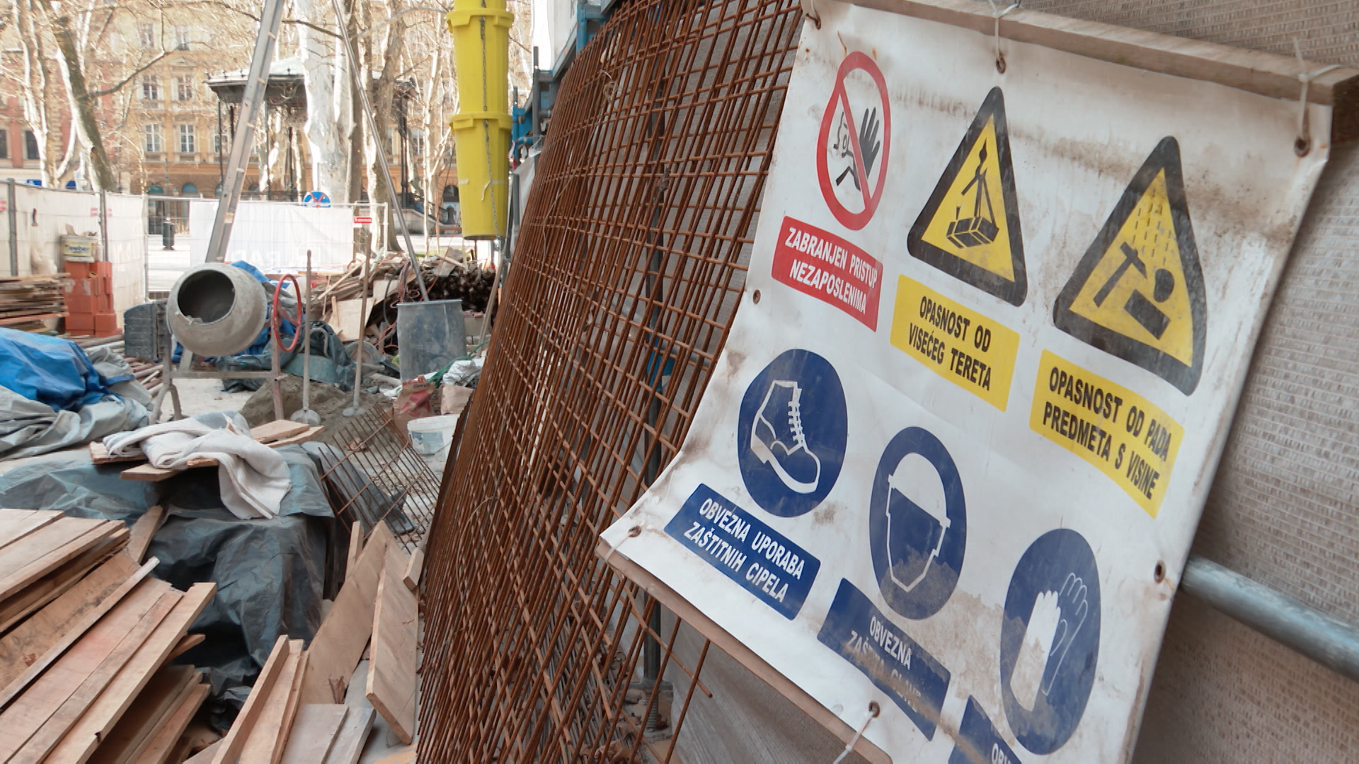 gradilište, građevinski radovi