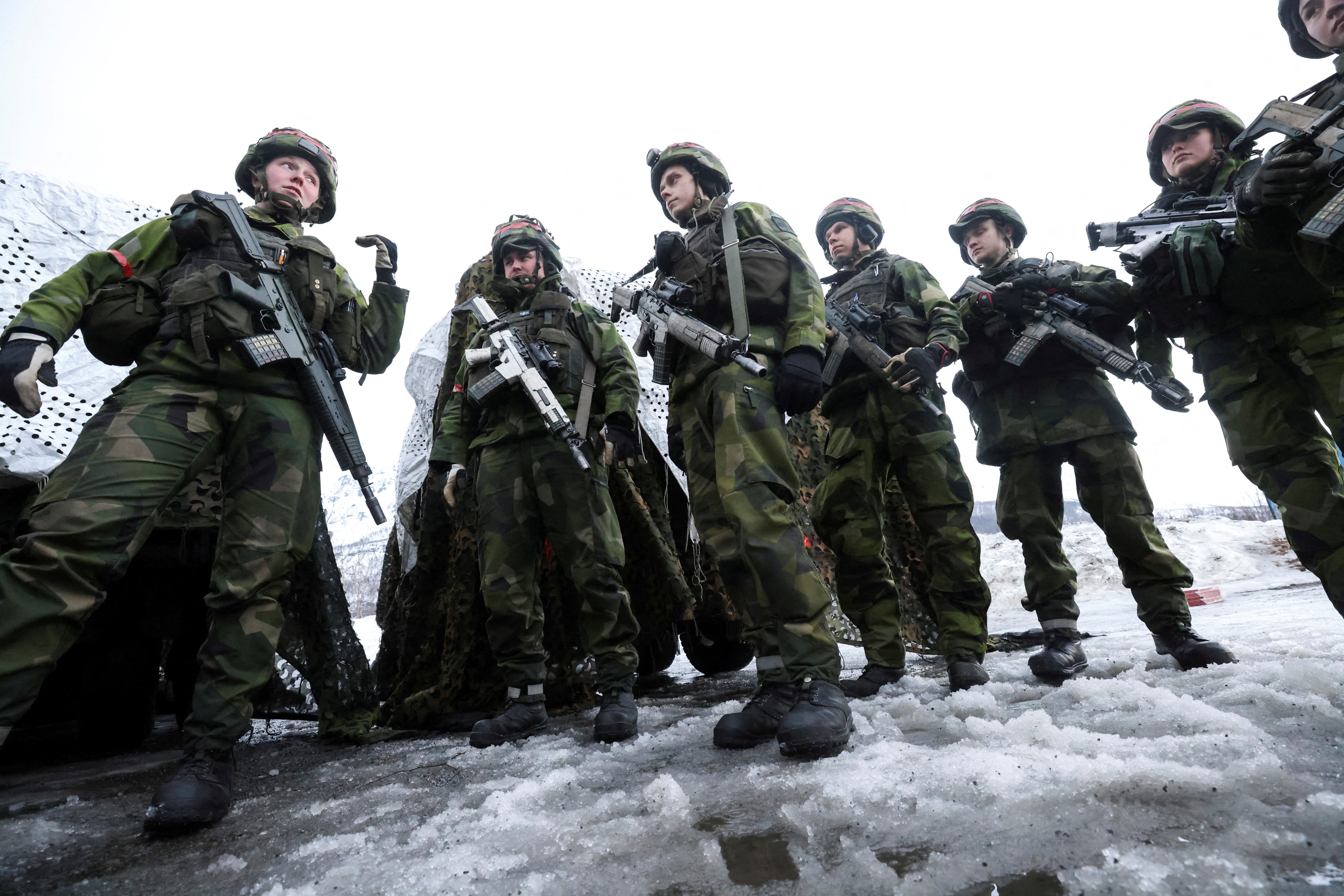 "Cold Response 2022" NATO exercises in Evenes