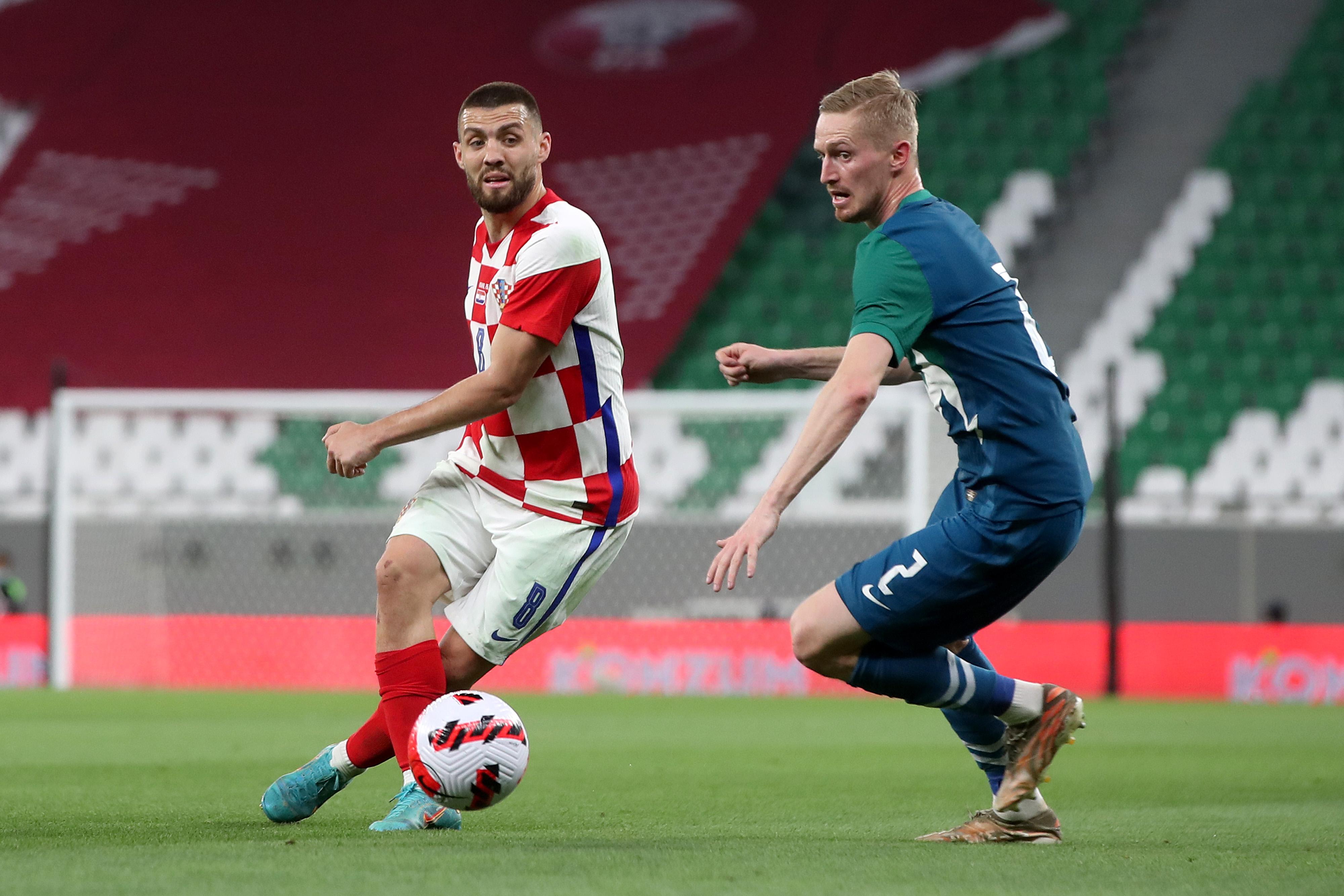 Doha: Prijateljska nogometna utakmica Hrvatska - Slovenija