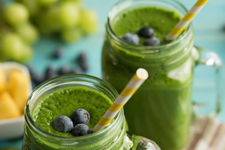 smoothie, špinat, frape, zdravi napitak, doručak,