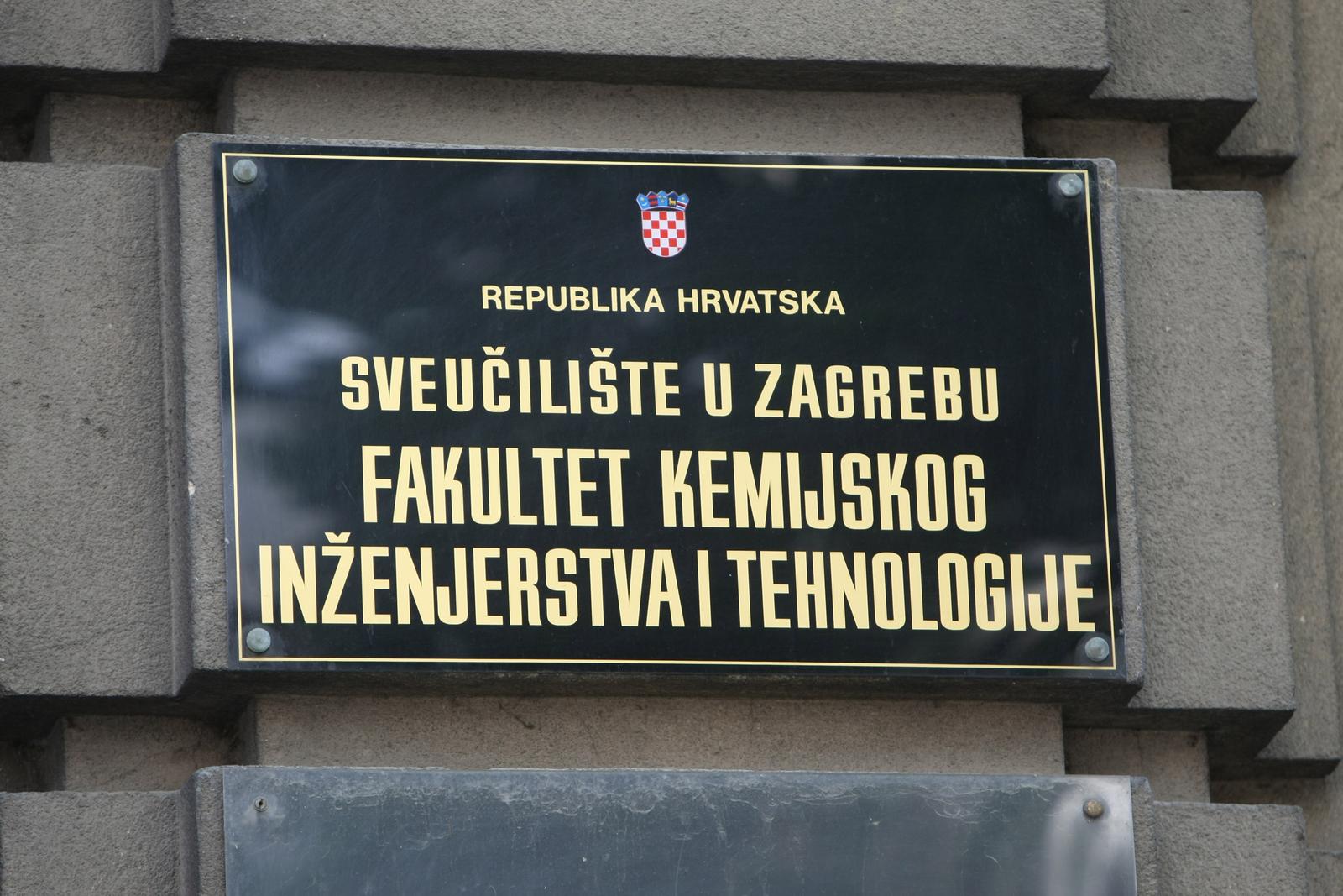 Zagreb: Fakultet kemijskog inenjerstva i tehnologije Sveu?ilita u Zagrebu