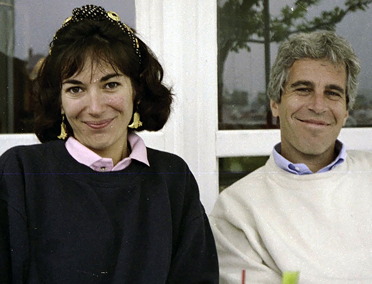 Court Evidence photos of Ghislaine Maxwell with Jeffrey Epstein  - 08 Dec 2021