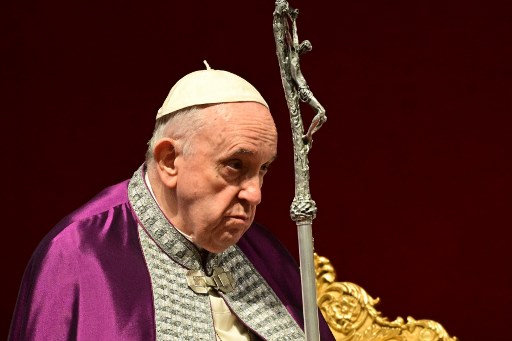 VATICAN-RELIGION-POPE-PENITENCE-CONSECRATION-PEACE-UKRAINE-RUSSI