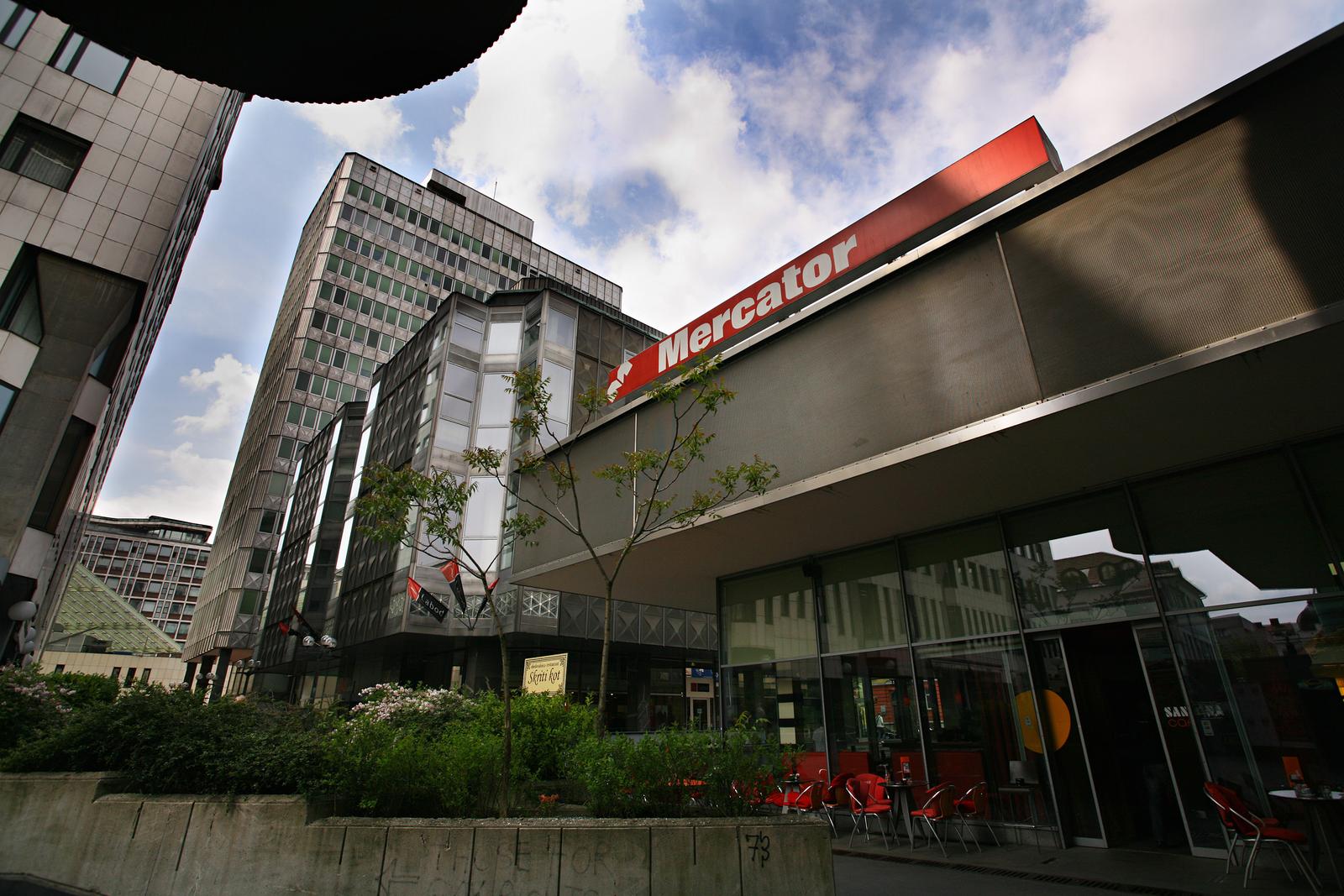 Ljubljana: Trgovina Mercator u centru grada