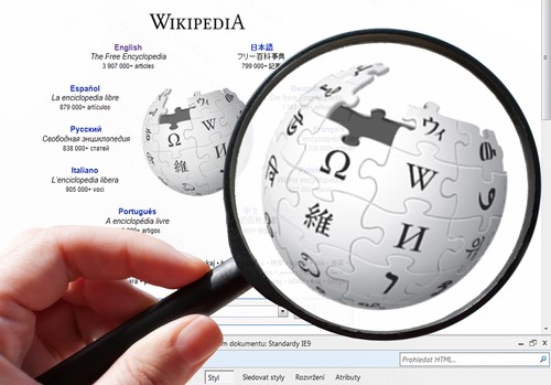 Czech internet - search in encyclopedia Wikipedia