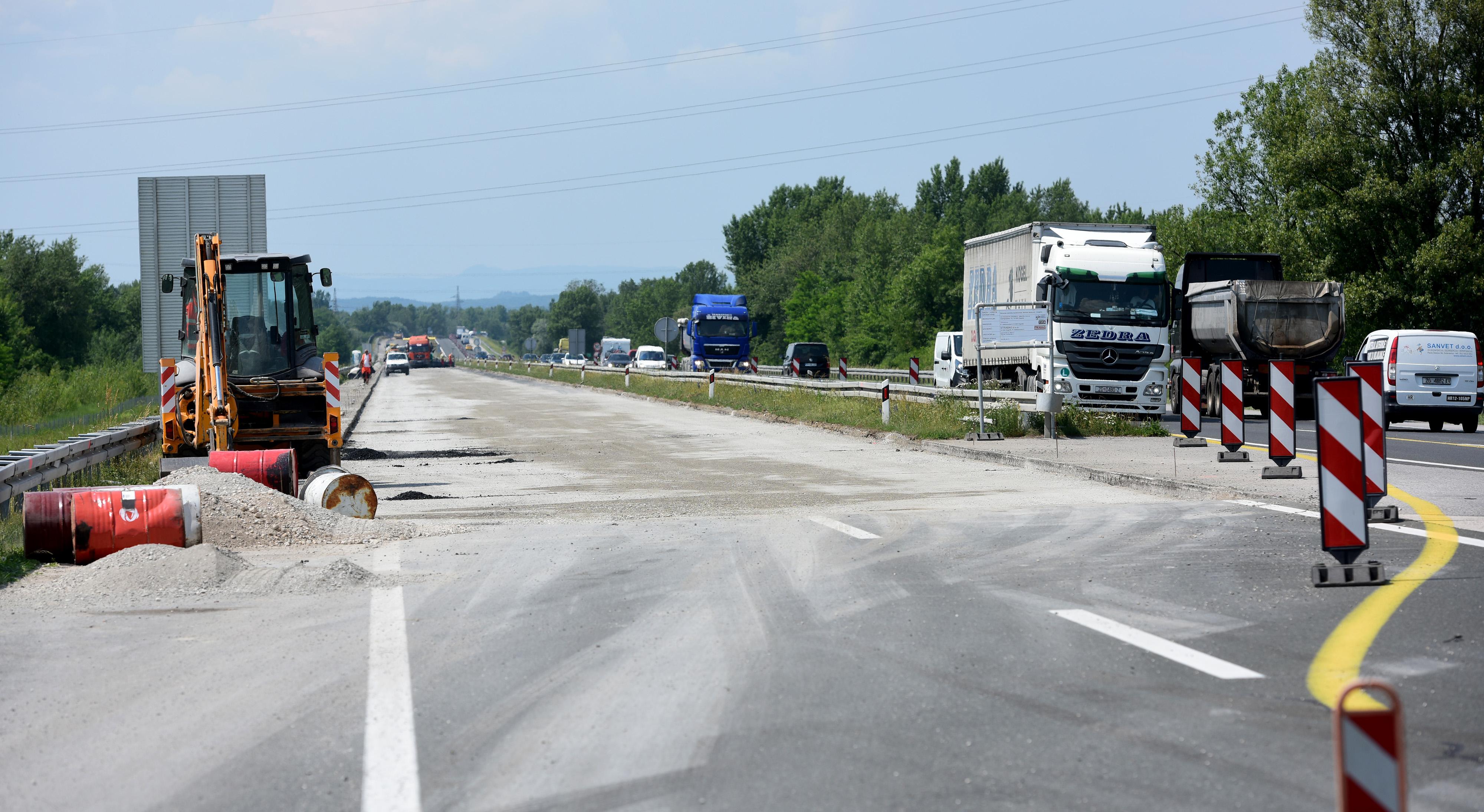 Zagreb: Radovi na obilaznici izme?u ?vora Jankomir i ?vora Zaprei?