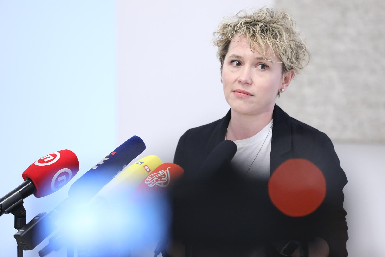 Zagreb: Ivana Kekin o aktualnim temama