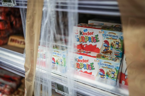 L entreprise Ferrero rappelle plusieurs produits de la marque Kinder, en raison d une suspicion d infection a Salmonella