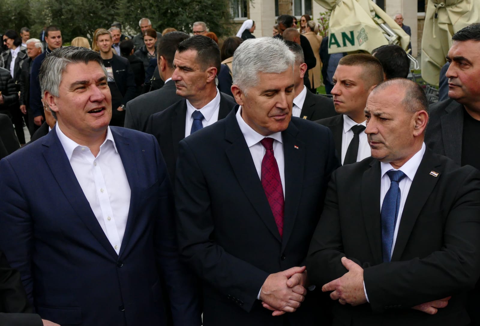 zoran milanović, dragan čović, tomo medved,